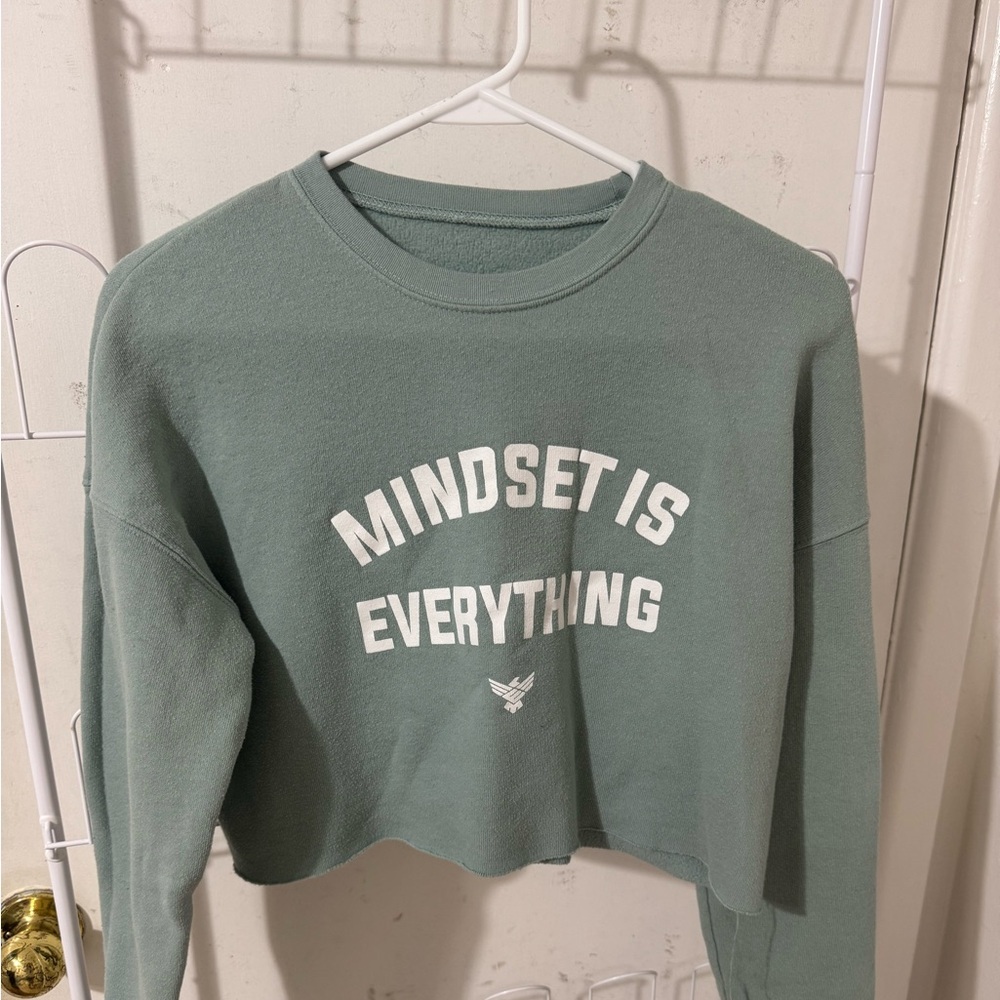 Elevated Mindset Cropped Sweatshirt